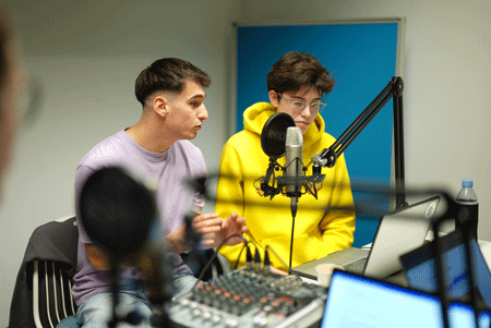 National Podcast Competition: challenge met for Bordeaux students at the Digital Campus Bordeaux campus