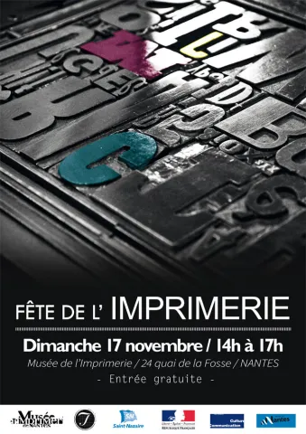 Printing Museum poster - Léa Poisson