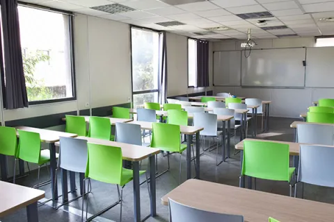 salle cours digital campus aix